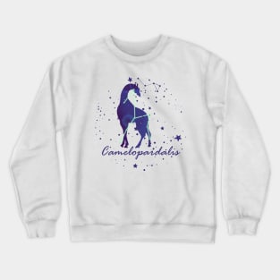 Giraffe Constellation Crewneck Sweatshirt